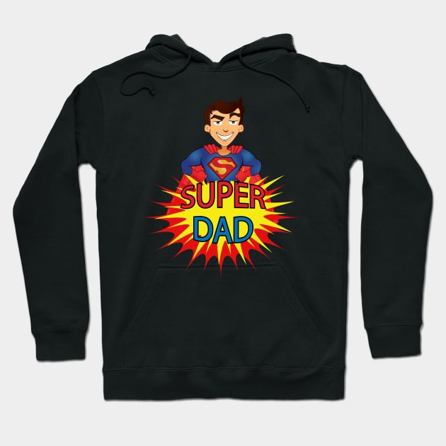 Super Dad Hoodie by Alexhorn